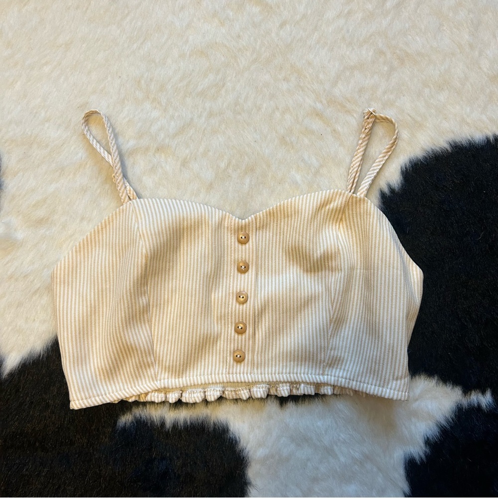 Favlux fashion cropped tank